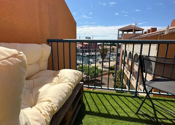 Apartamento Port Vue Mer, Climatisation, Parking Prive, Linge Et Serviettes En Option