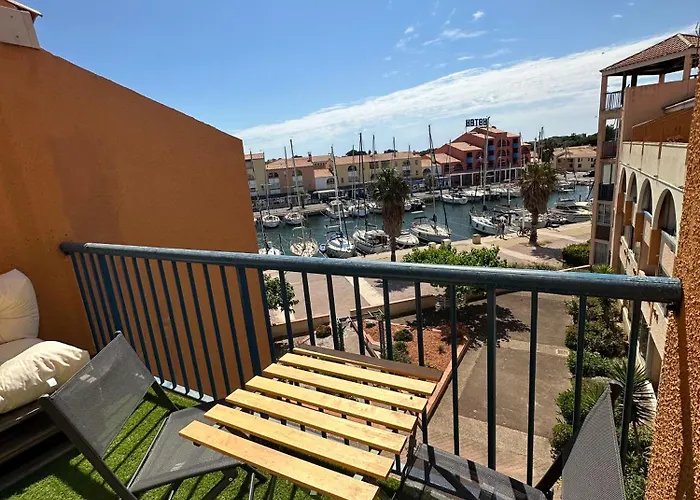 Apartamento Port Vue Mer, Climatisation, Parking Prive, Linge Et Serviettes En Option Leucate